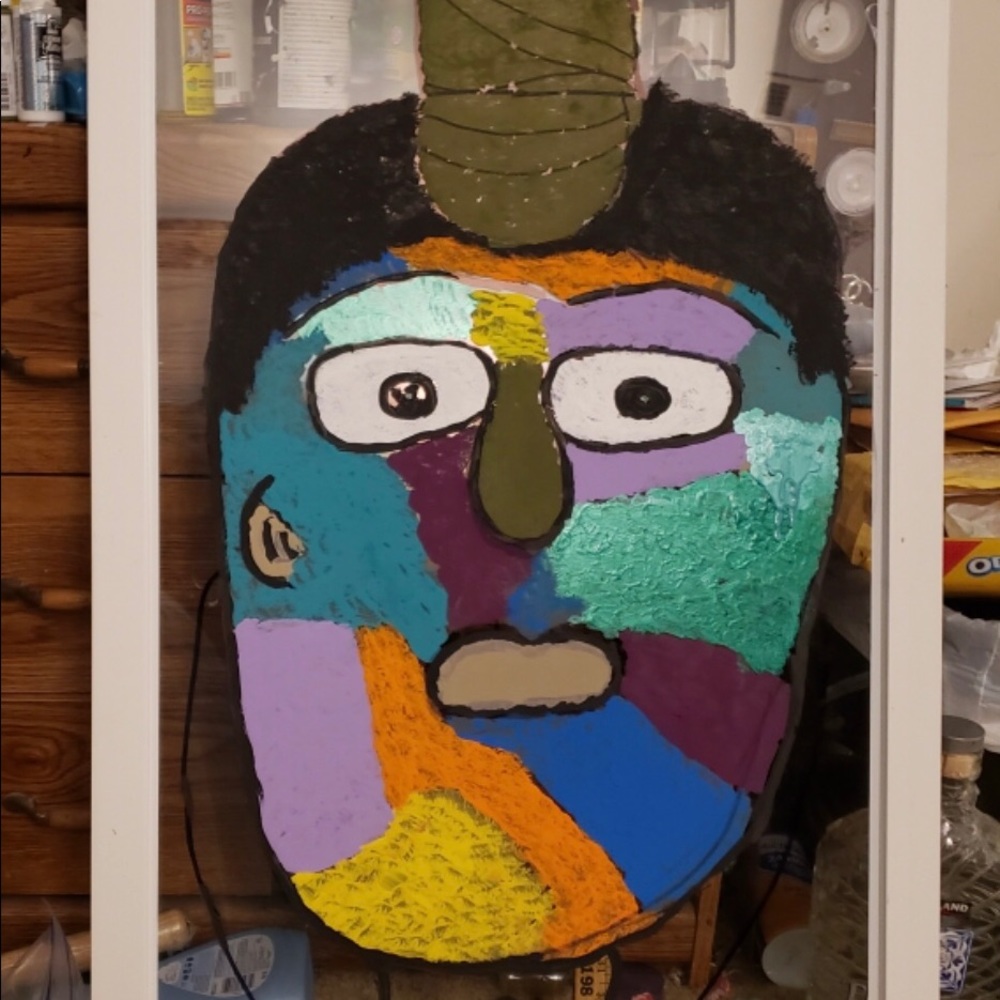 Hand Painted Wall Decor Picture
